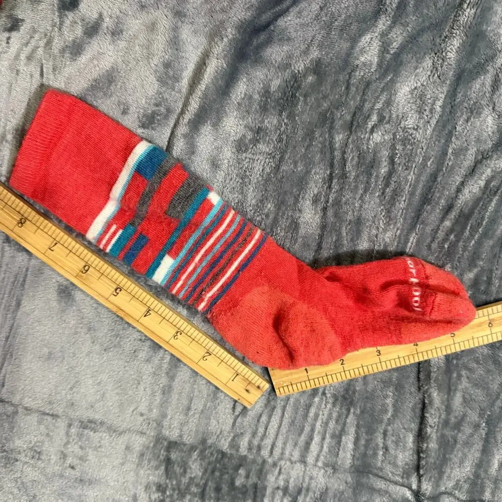 Smartwool Kids Winter Sport Stripe Ski Socks Smart Wool M Medium Boys Girls